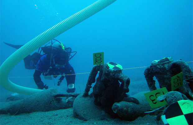 Underwater Archaeology - Ενάλια Αρχαιολογία: Mazotos Shipwreck Excavation